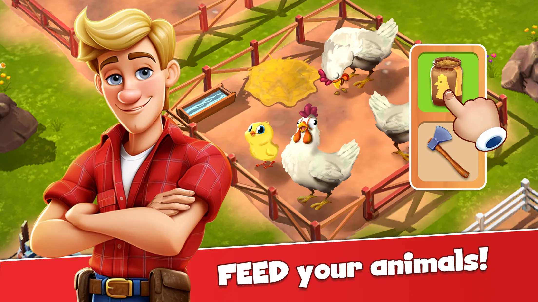 Happy Farm Town - Farm Games | Indus Appstore | Screenshot