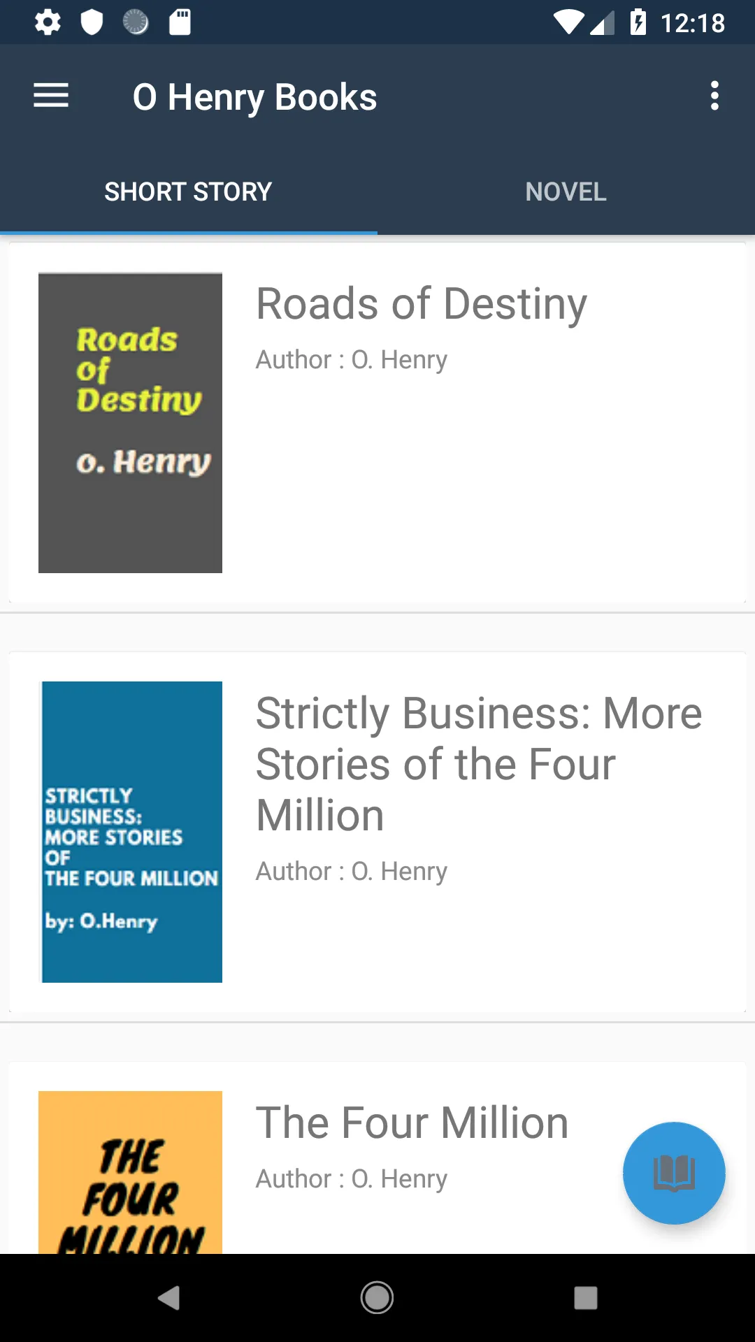 Henry Short Stories for adults | Indus Appstore | Screenshot