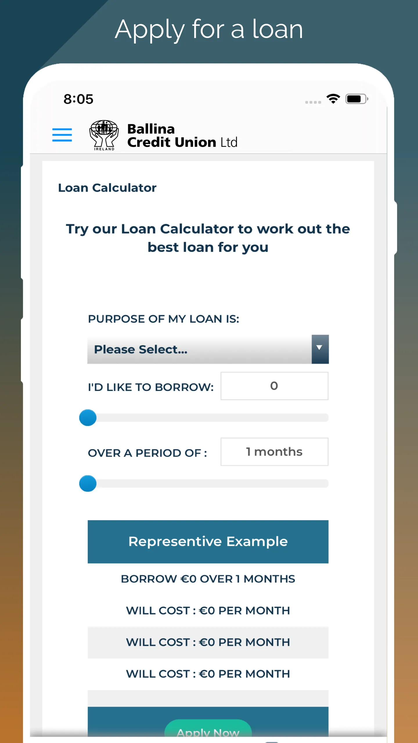 Ballina Credit Union Ltd | Indus Appstore | Screenshot