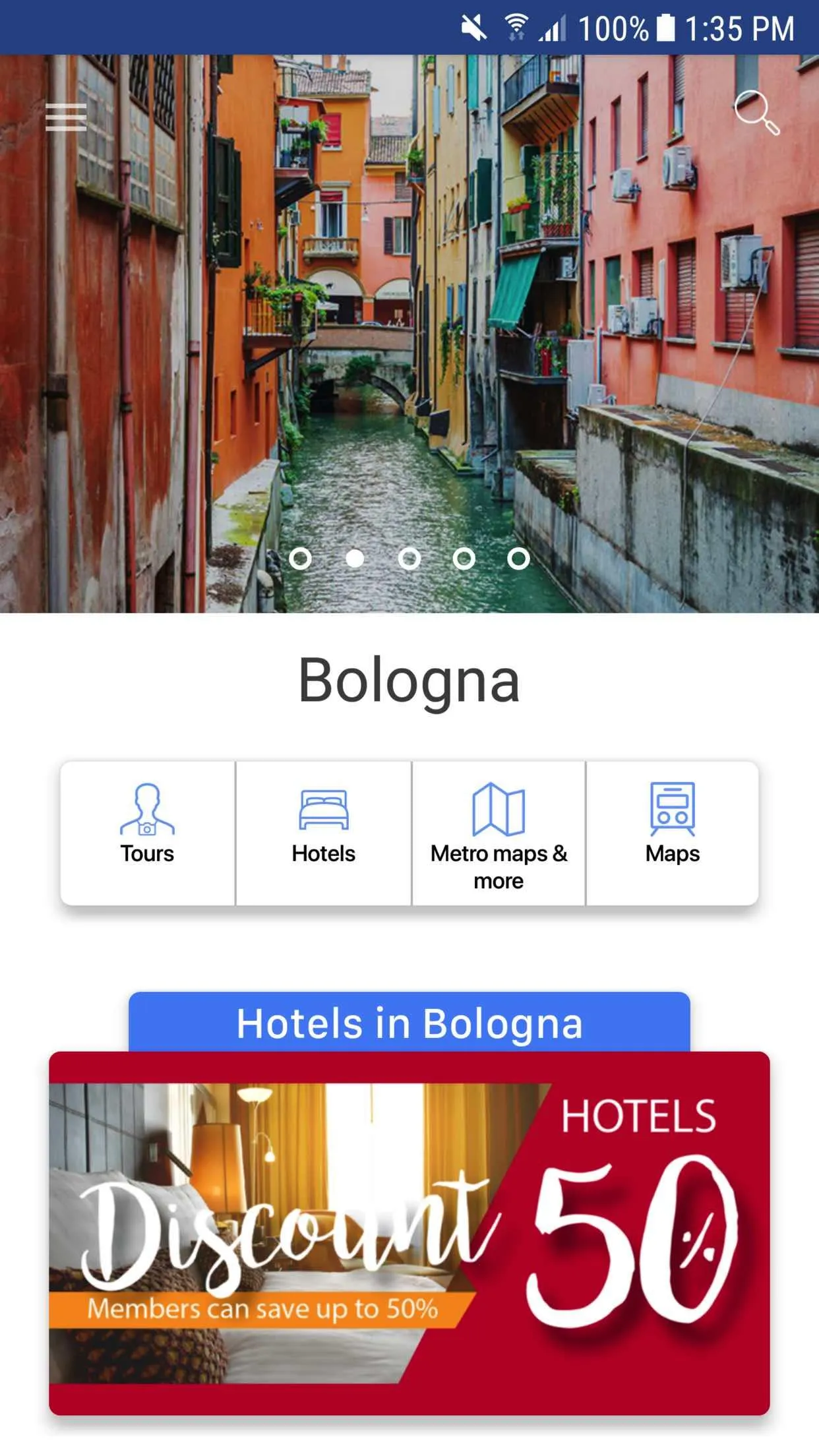 Bologna Travel Guide | Indus Appstore | Screenshot