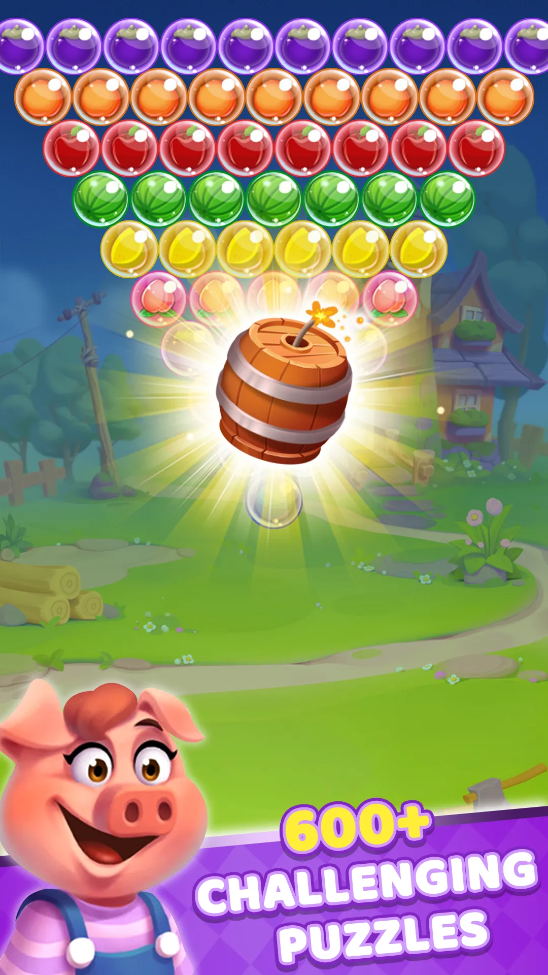 Bubble Fruit Frenzy | Indus Appstore | Screenshot