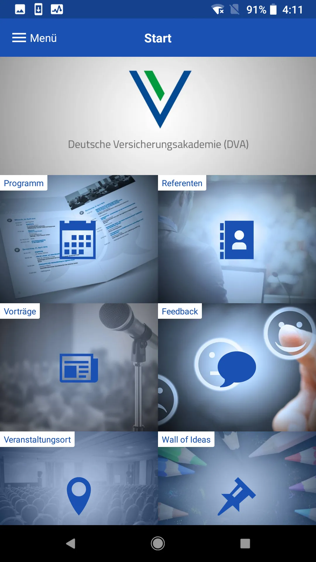 DVA Seminare | Indus Appstore | Screenshot