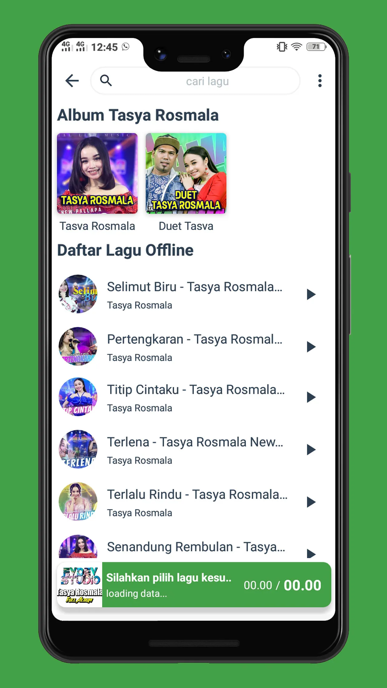 Lagu Tasya Rosmala Offline | Indus Appstore | Screenshot