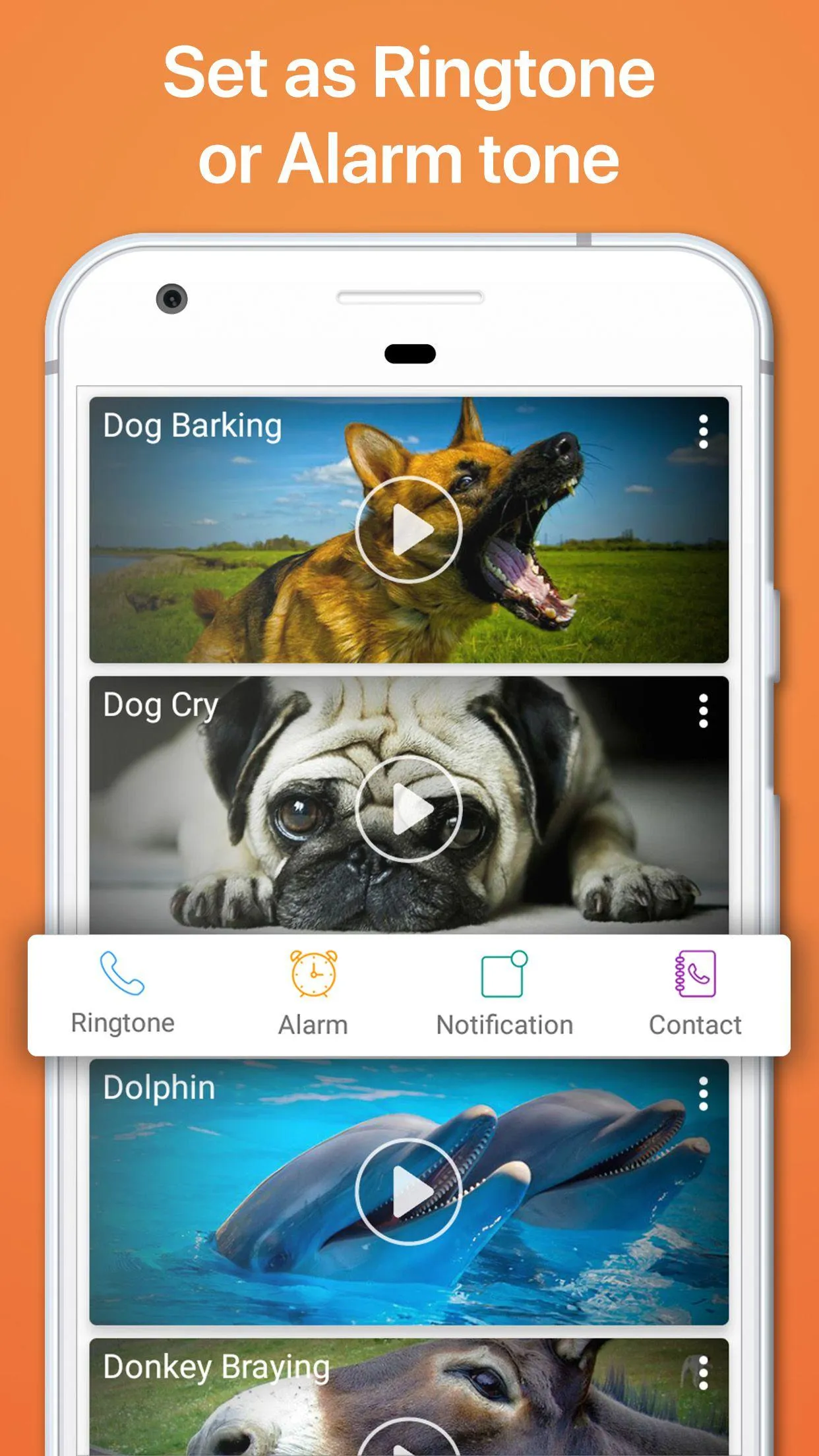 Animal Sounds Ringtones | Indus Appstore | Screenshot