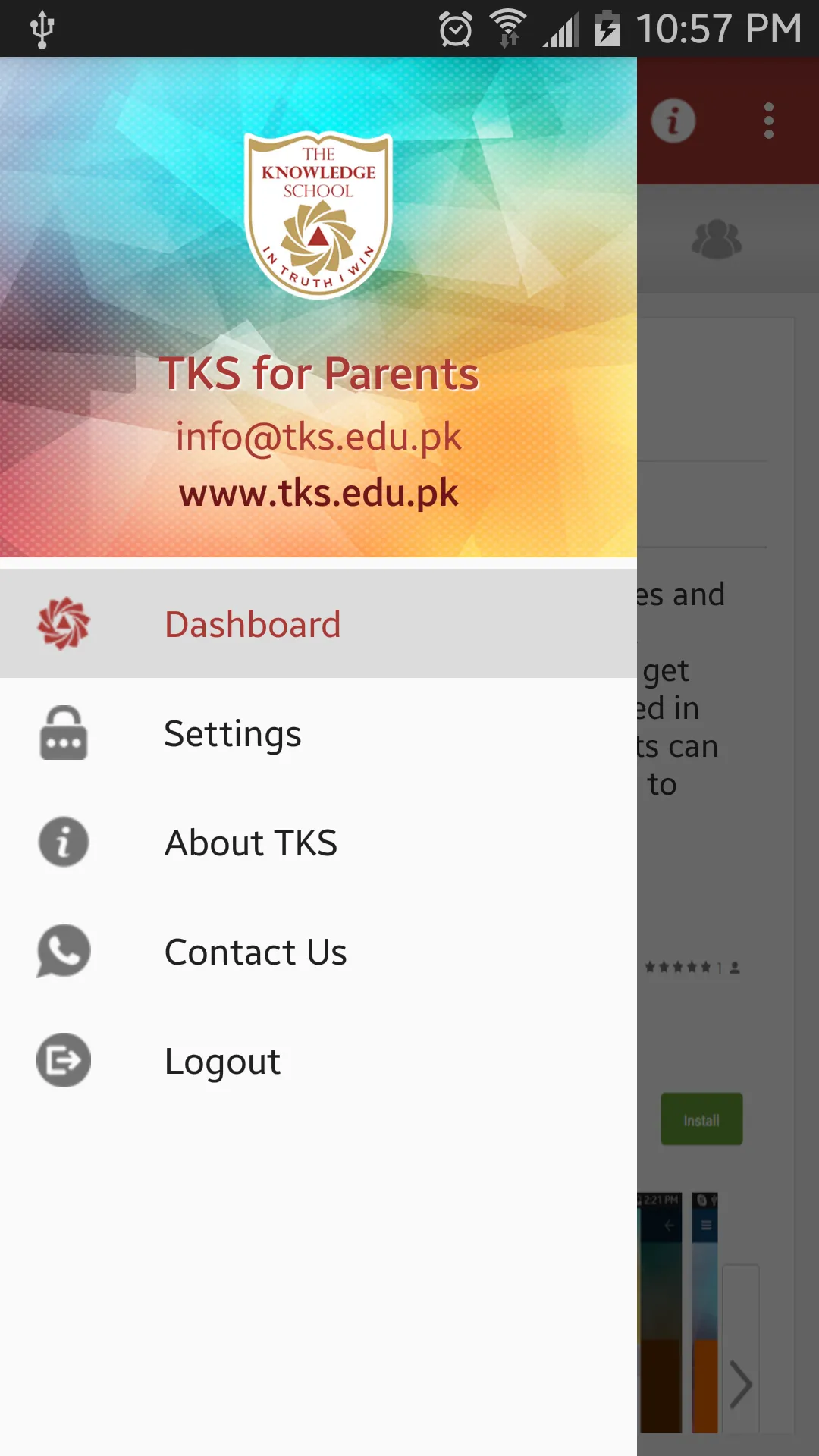 TKS for Parents | Indus Appstore | Screenshot