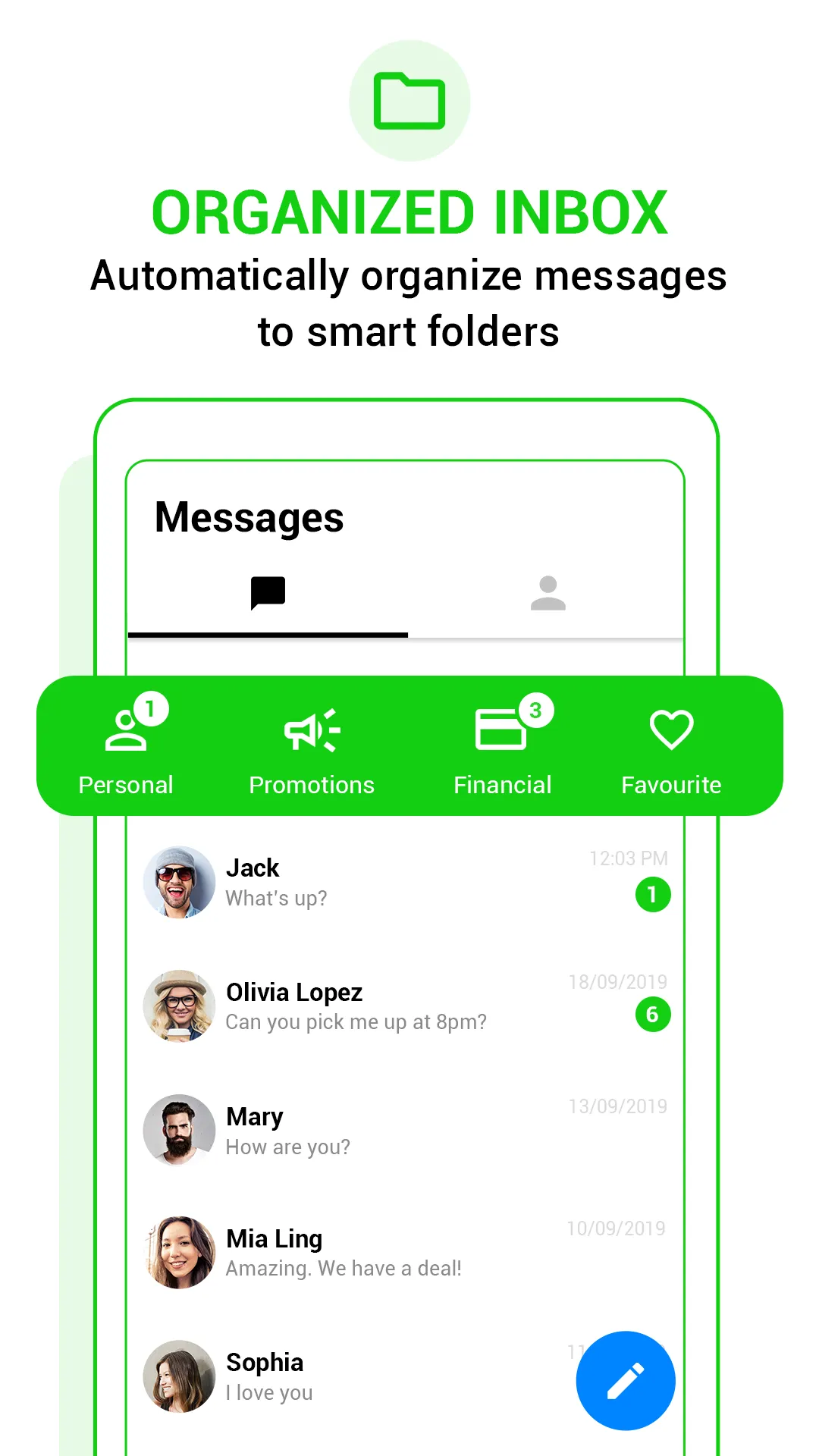 Messenger SMS - Text messages | Indus Appstore | Screenshot