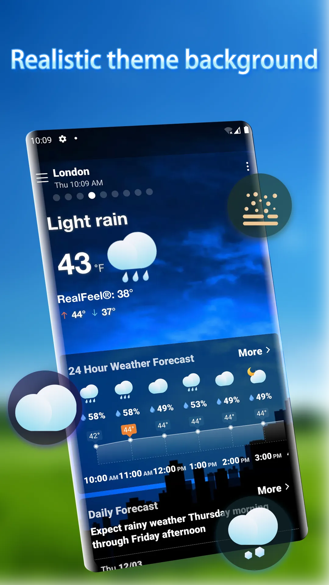Local Weather Alerts - Widget | Indus Appstore | Screenshot
