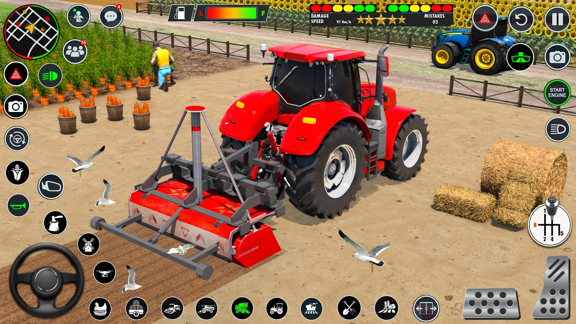 Indian Farming Tractor Game 3D | Indus Appstore | Screenshot