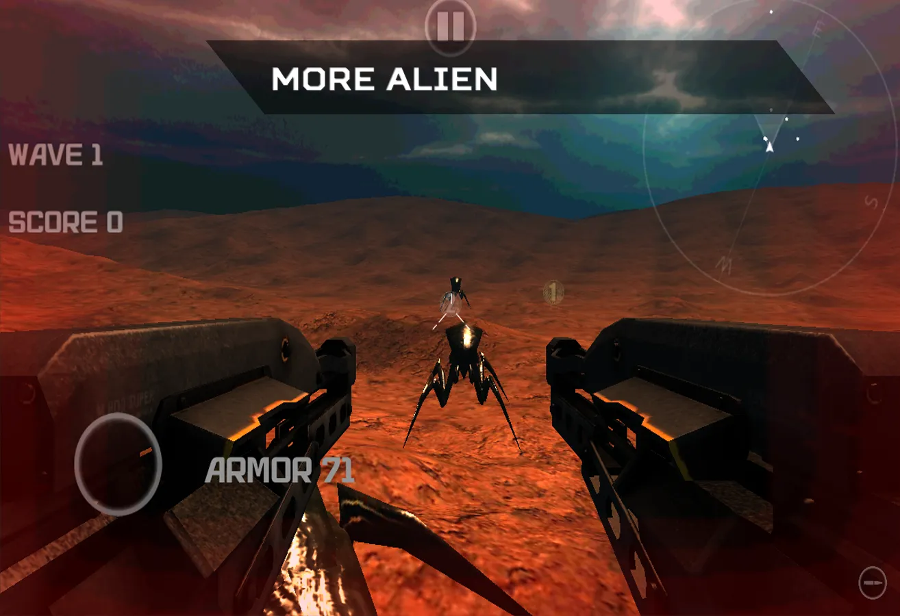 Mars War Alien Shooter | Indus Appstore | Screenshot