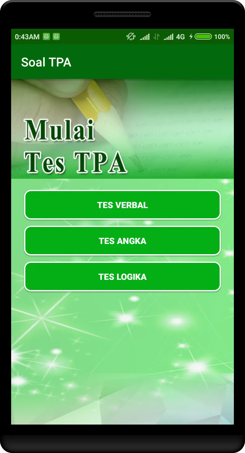 Tes Potensi Akademik (TPA) | Indus Appstore | Screenshot