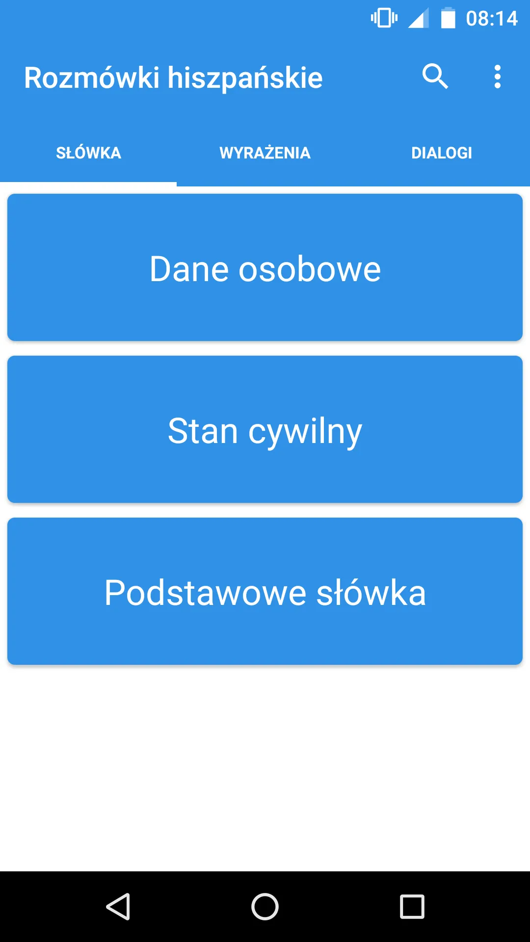 Rozmówki Polsko-Hiszpańskie | Indus Appstore | Screenshot