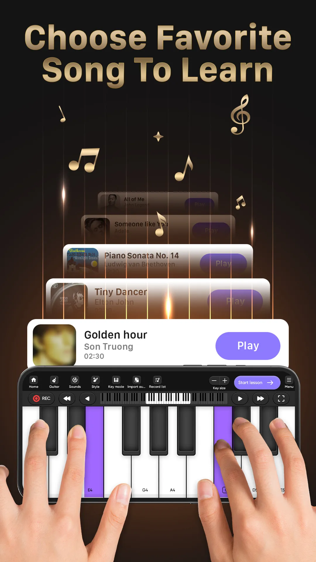Learn Piano - Piano Keyboard | Indus Appstore | Screenshot