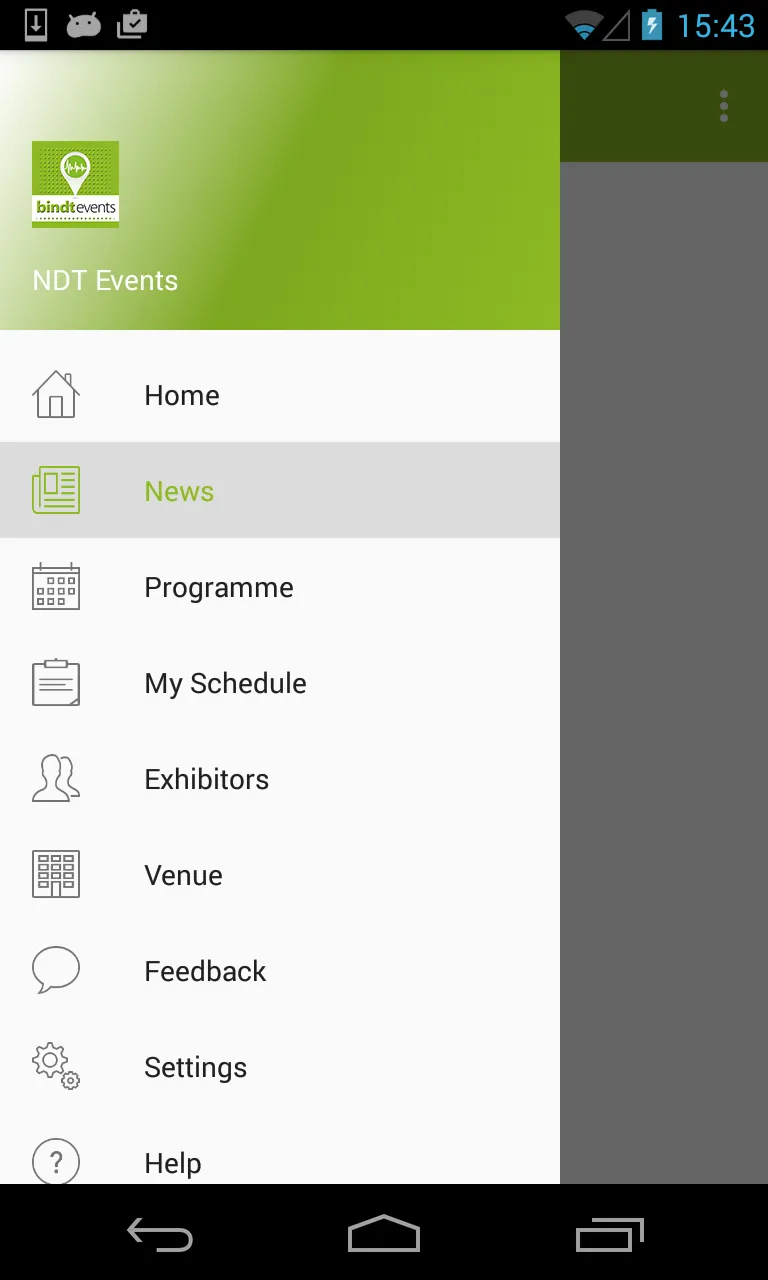 NDT Events | Indus Appstore | Screenshot