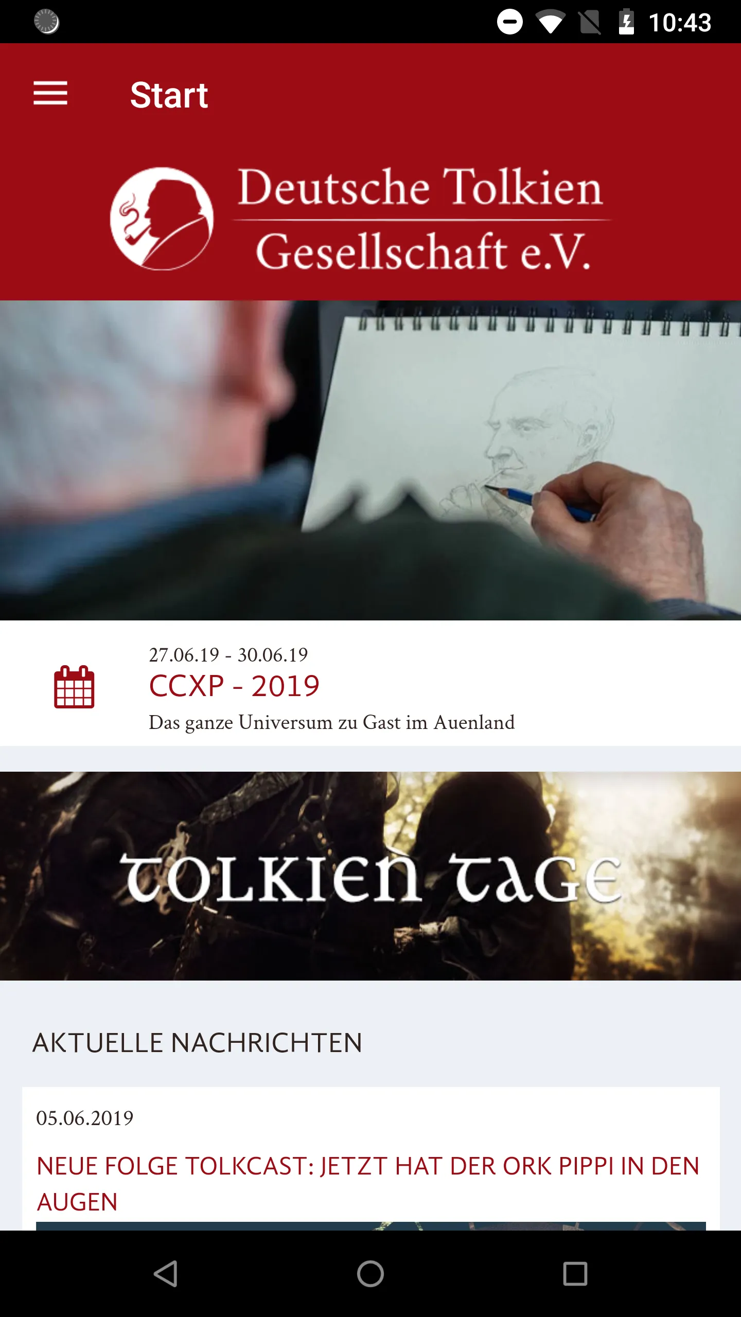 Tolkien Gesellschaft | Indus Appstore | Screenshot