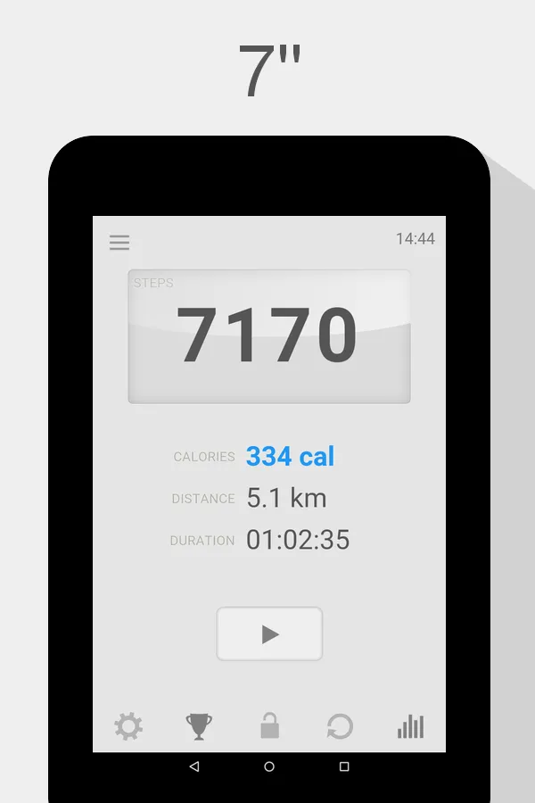 Step Counter - Calorie Counter | Indus Appstore | Screenshot