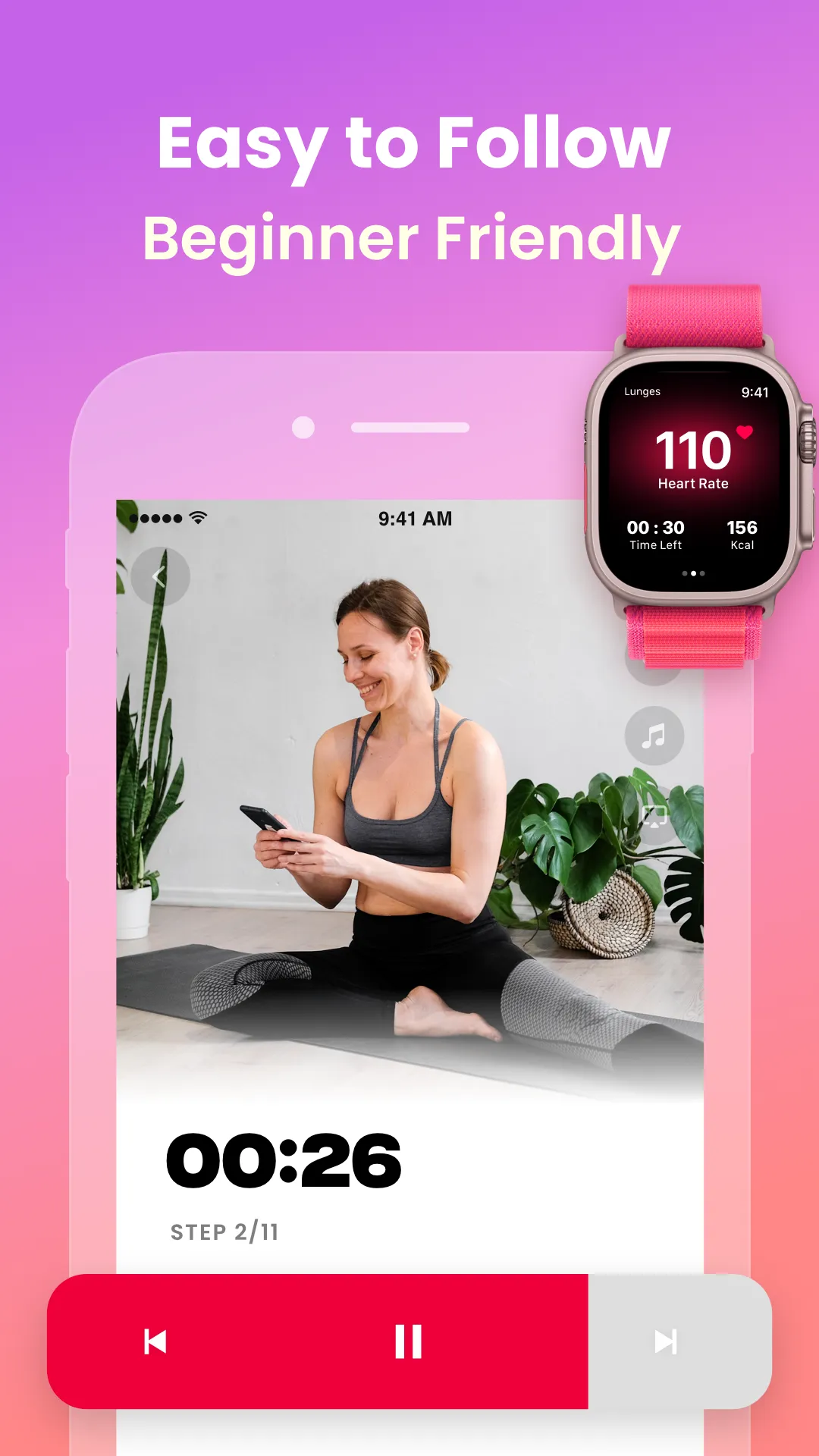 JustFit - Lazy Workout | Indus Appstore | Screenshot