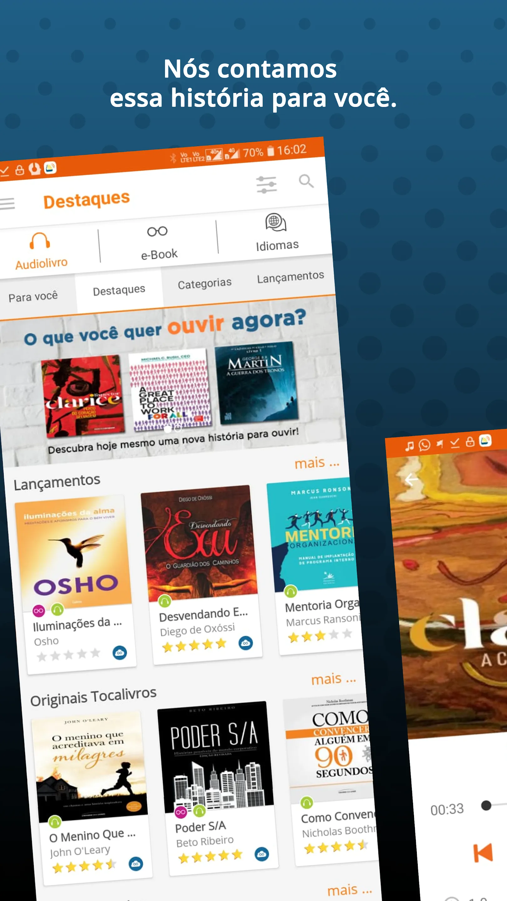 Audiobooks from Tocalivros | Indus Appstore | Screenshot