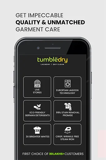 Tumbledry Dry Clean & Laundry | Indus Appstore | Screenshot