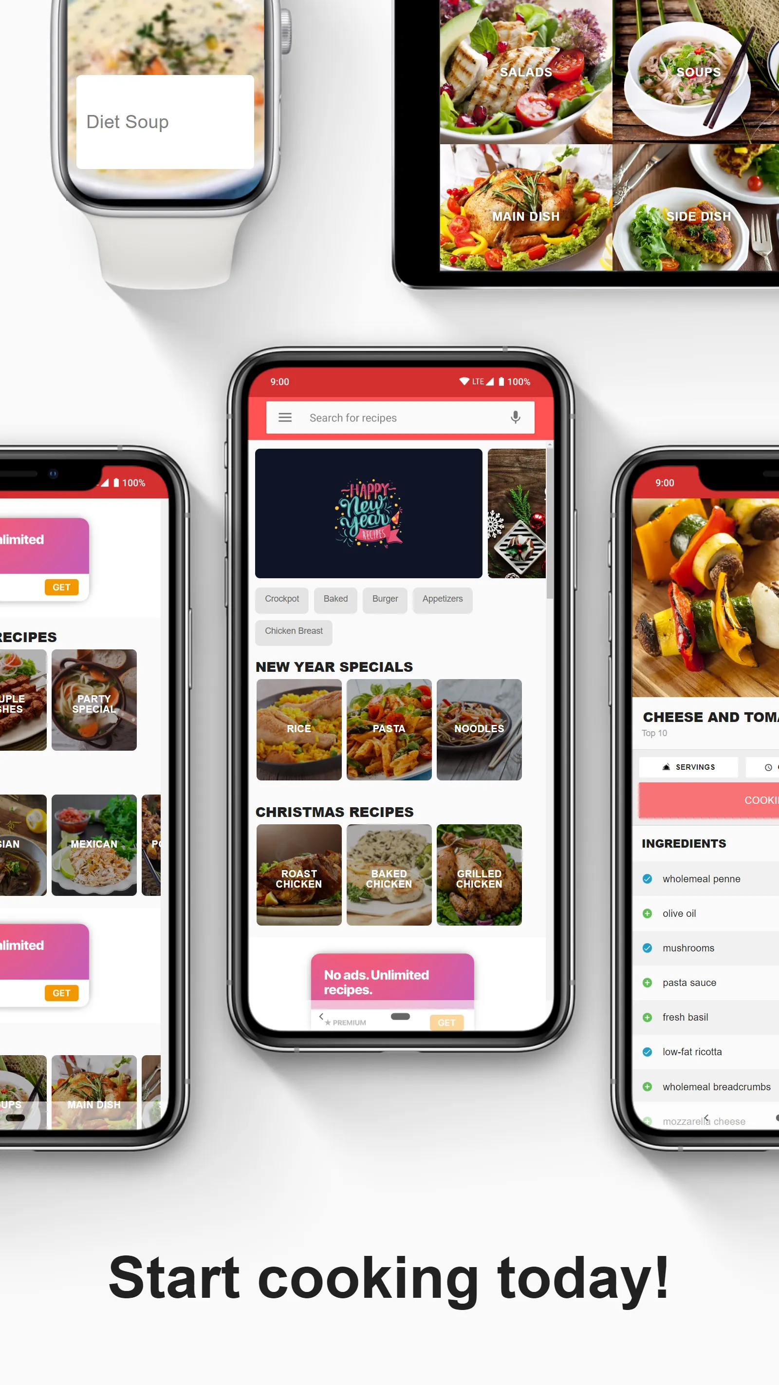 Dinner Recipes & Meal Planner | Indus Appstore | Screenshot