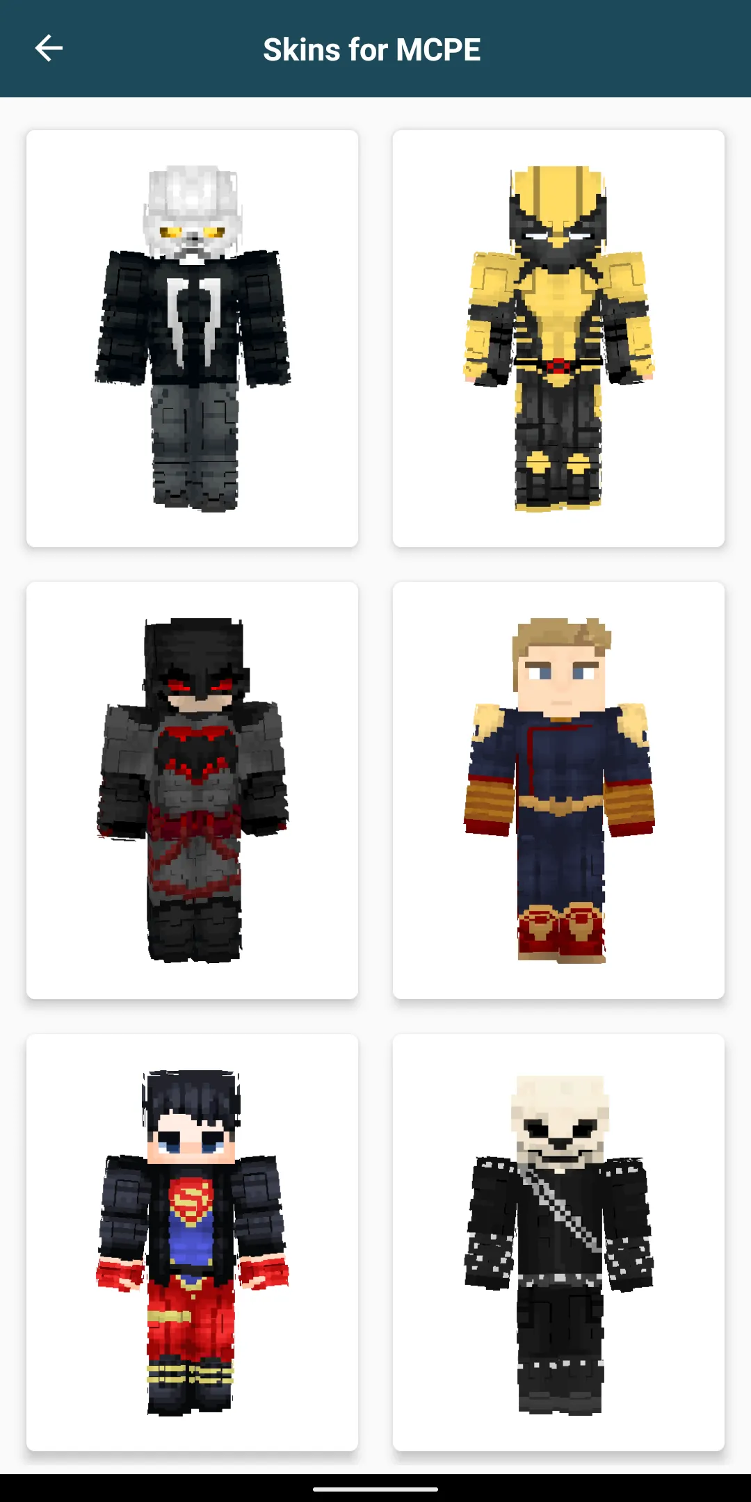 Superhero Skins for Minecraft | Indus Appstore | Screenshot