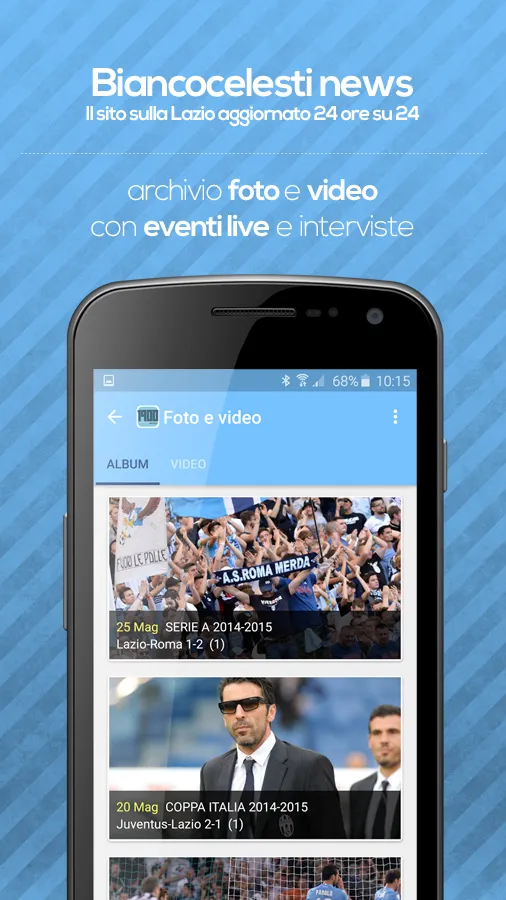 Biancocelesti News - Lazio | Indus Appstore | Screenshot