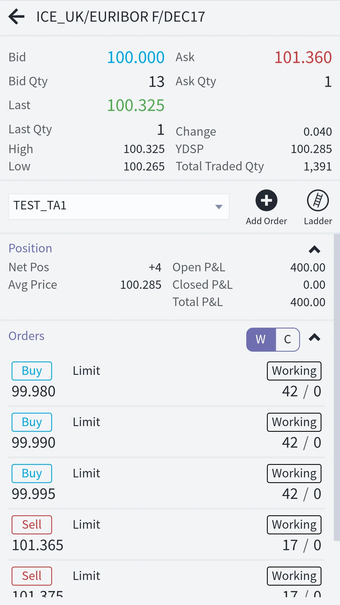 ION Trader | Indus Appstore | Screenshot