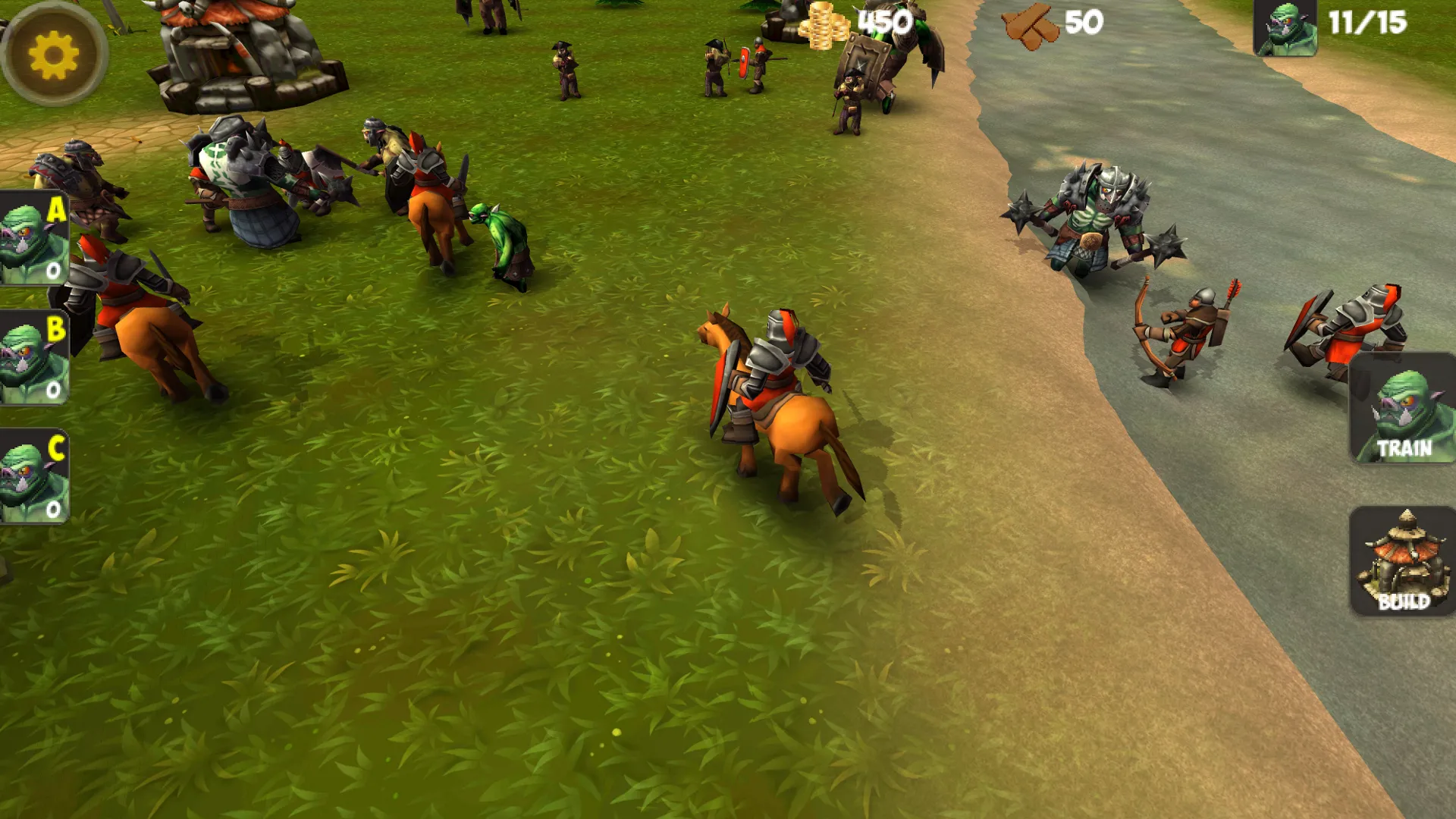 OrcWar Clash RTS | Indus Appstore | Screenshot