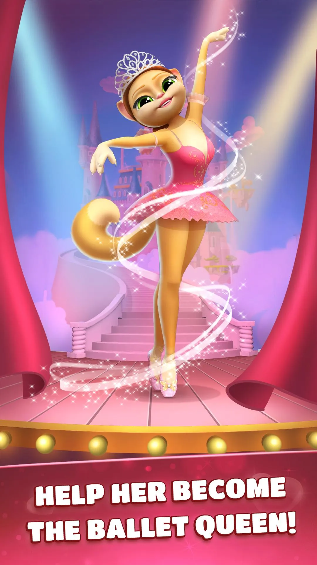 Talking Cat Emma Ballerina | Indus Appstore | Screenshot