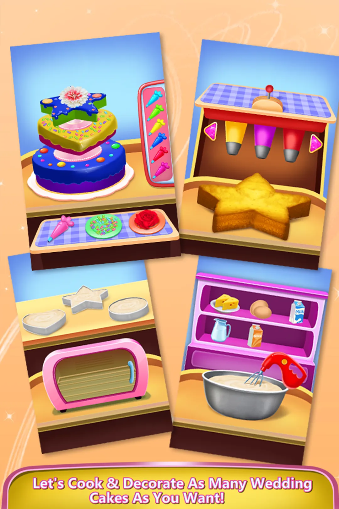 Wedding Cake Cooking & Deco | Indus Appstore | Screenshot