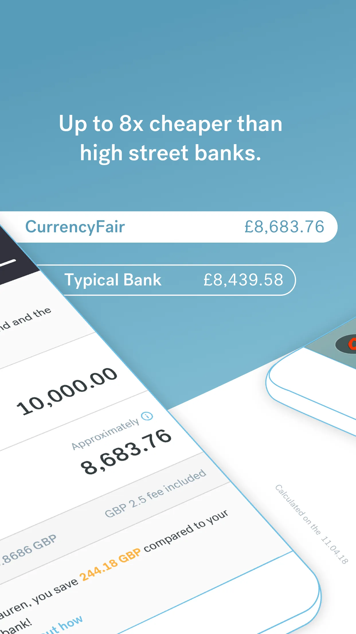 CurrencyFair Money Transfer | Indus Appstore | Screenshot