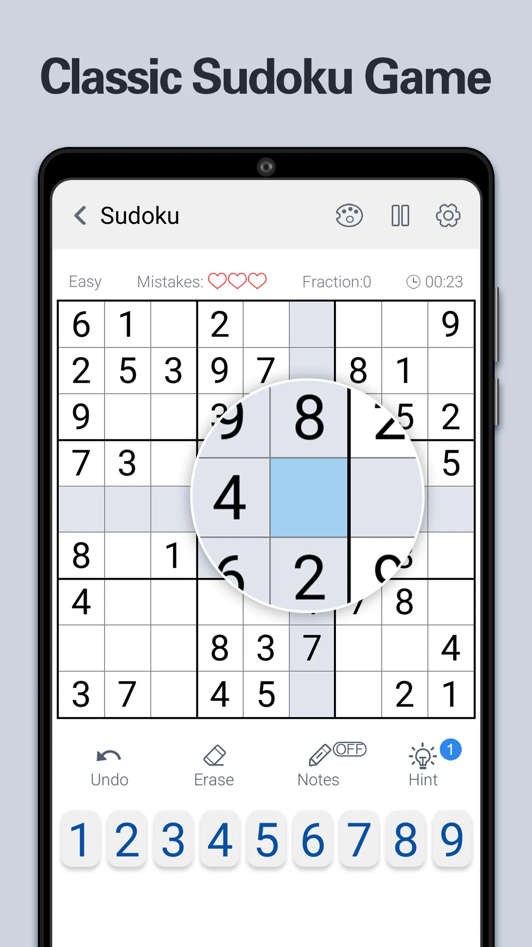 Sudoku - Classic sudoku puzzle | Indus Appstore | Screenshot