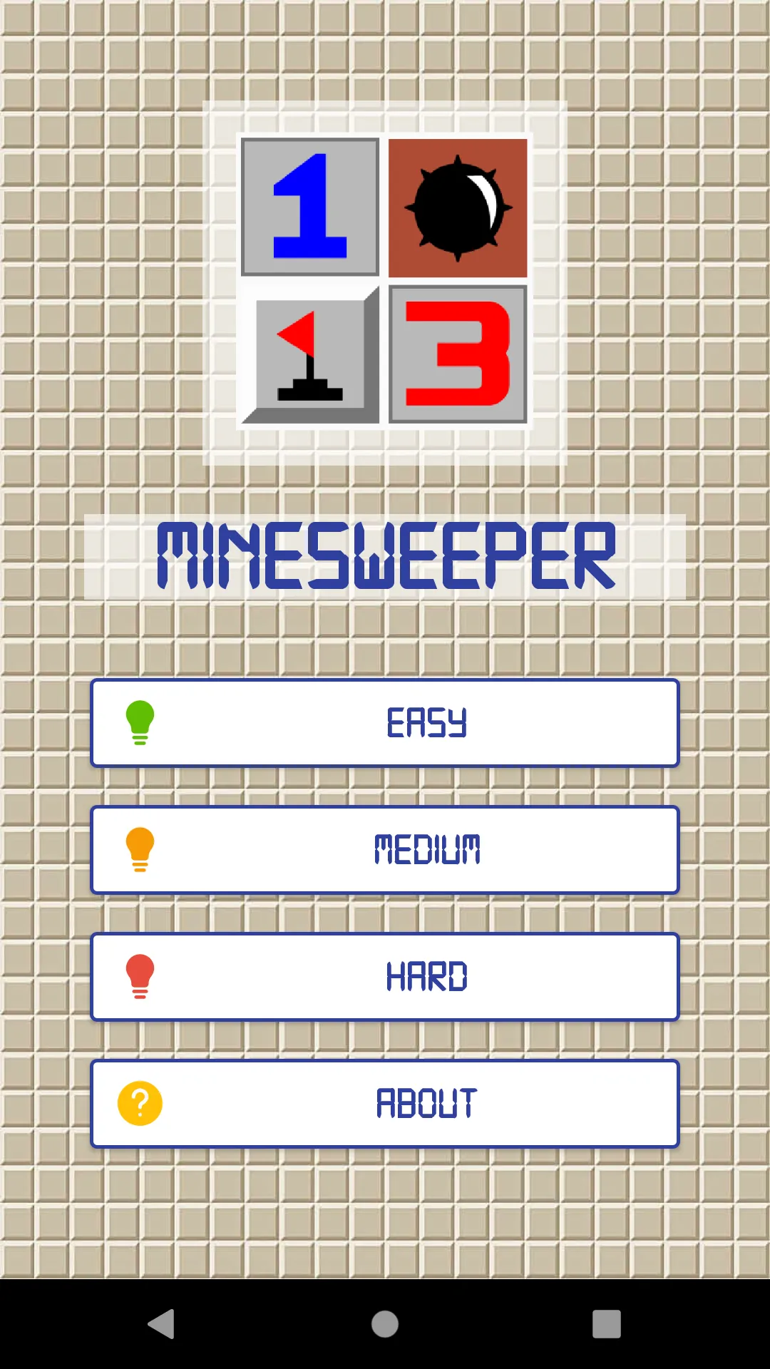 Minesweeper: TV, Phone, Tablet | Indus Appstore | Screenshot