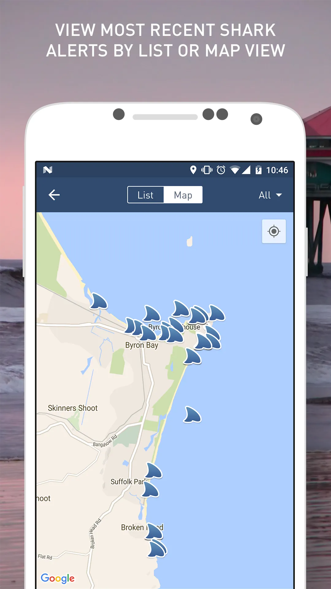 Dorsal Shark Reports | Indus Appstore | Screenshot