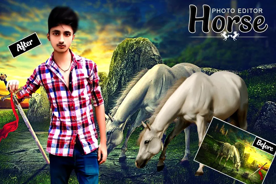 Horse Photo Editor | Indus Appstore | Screenshot