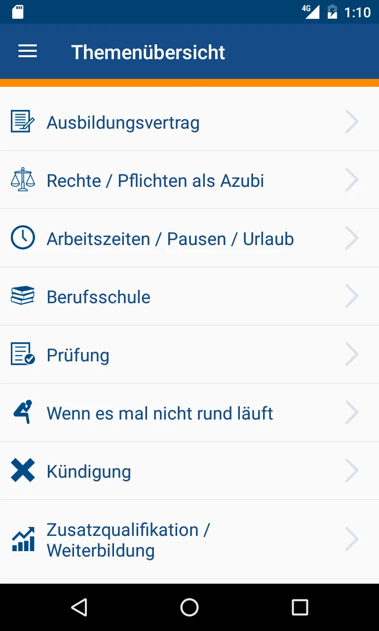 AzubiApp IHK Siegen | Indus Appstore | Screenshot