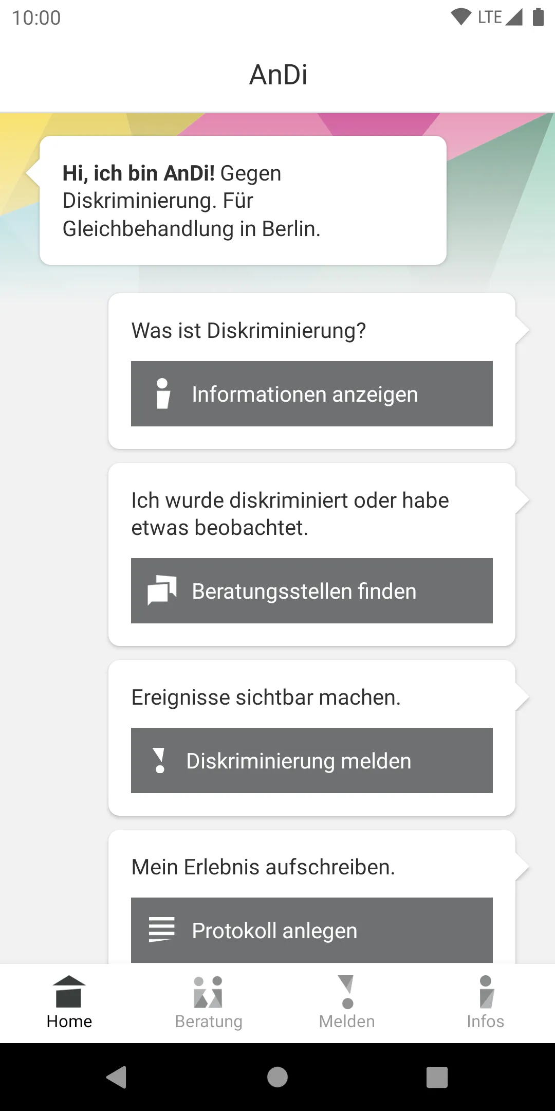 AnDi-Antidiskriminierungsapp | Indus Appstore | Screenshot