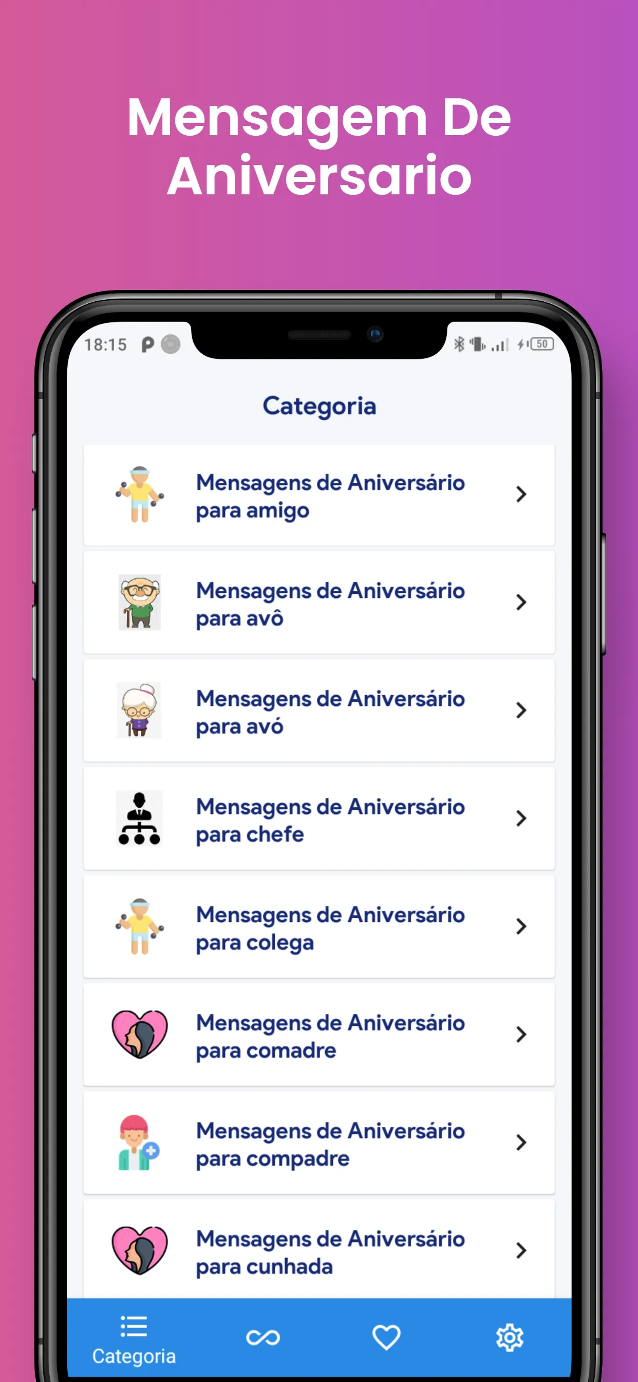 Mensagem De Aniversario 2024 | Indus Appstore | Screenshot