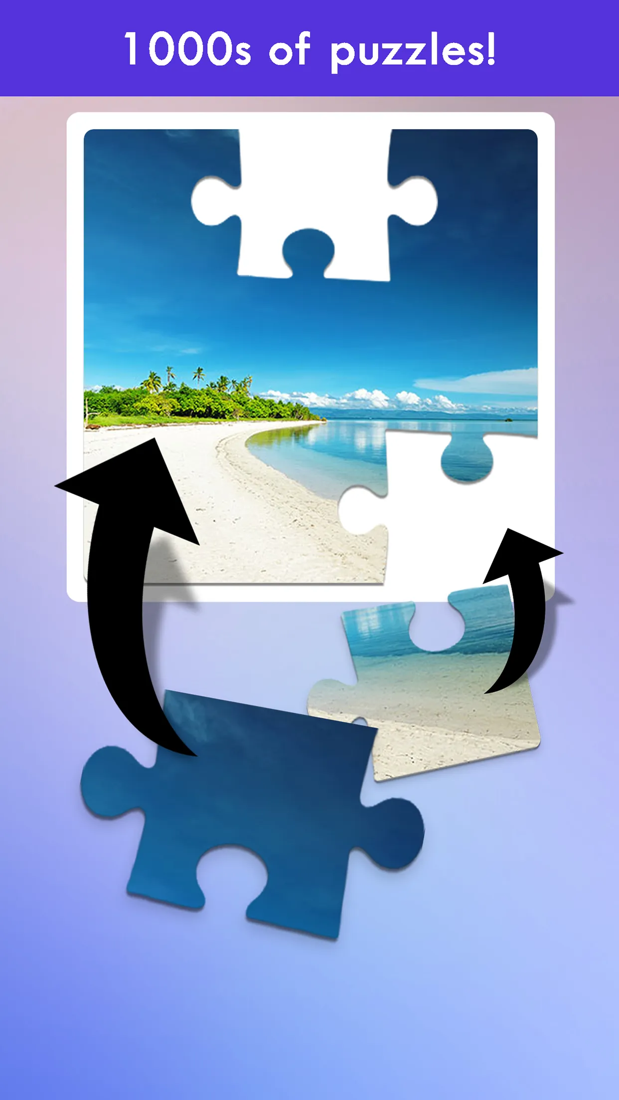 100 PICS Jigsaw Puzzles Game | Indus Appstore | Screenshot