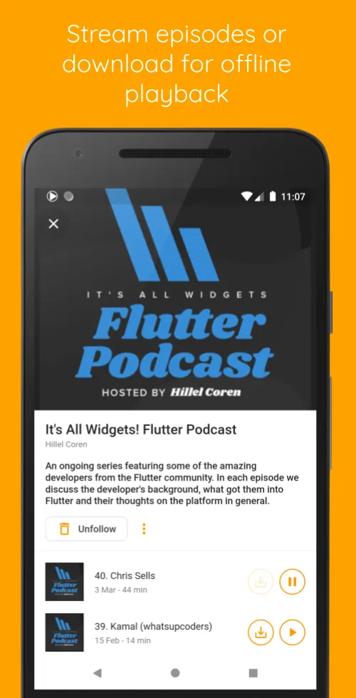 Anytime Podcast Player | Indus Appstore | Screenshot