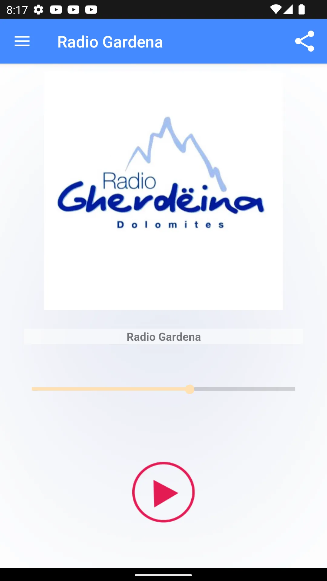 Radio Gherdëina | Indus Appstore | Screenshot