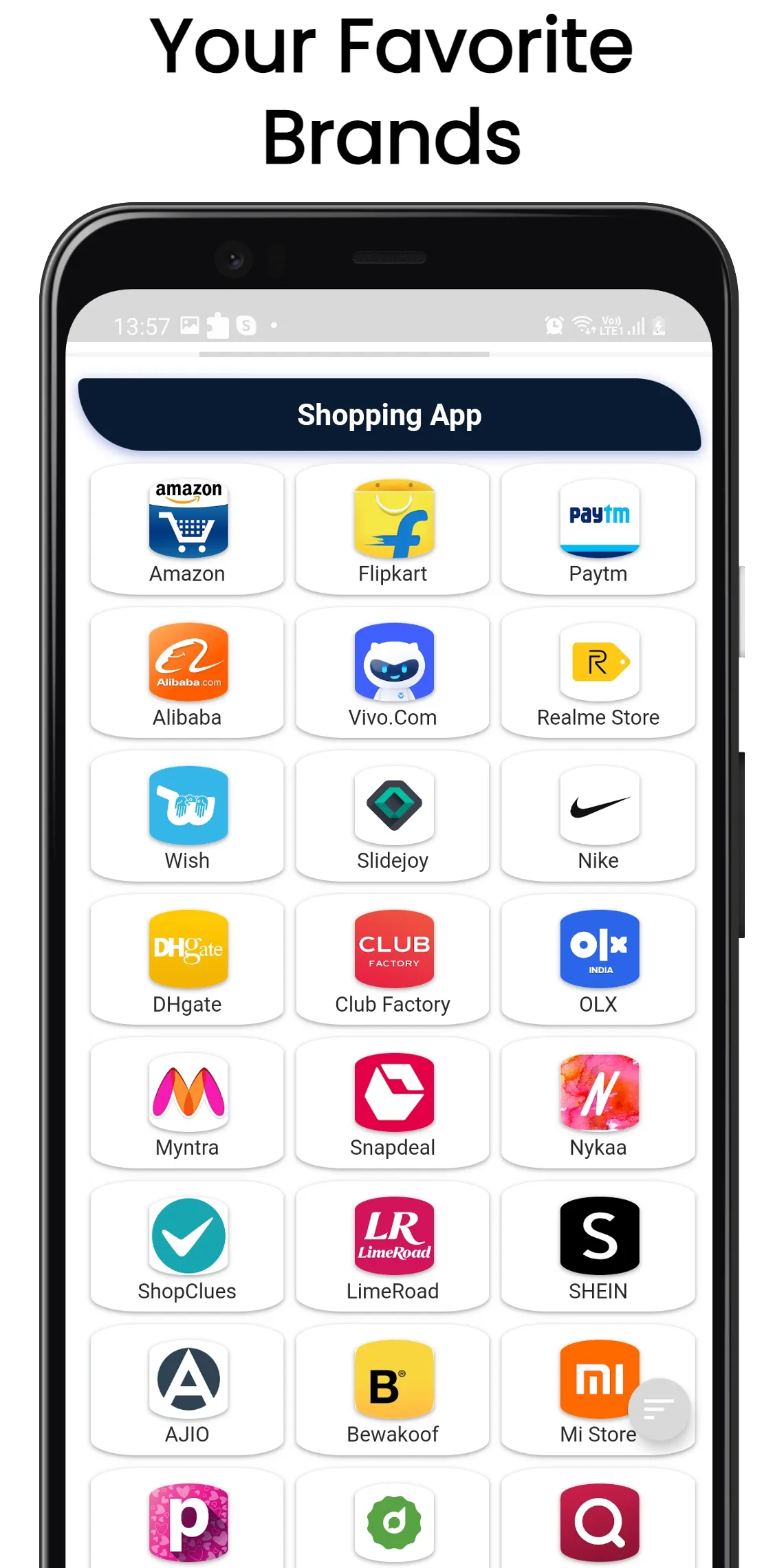 All Online Shopping Sites Hub | Indus Appstore | Screenshot