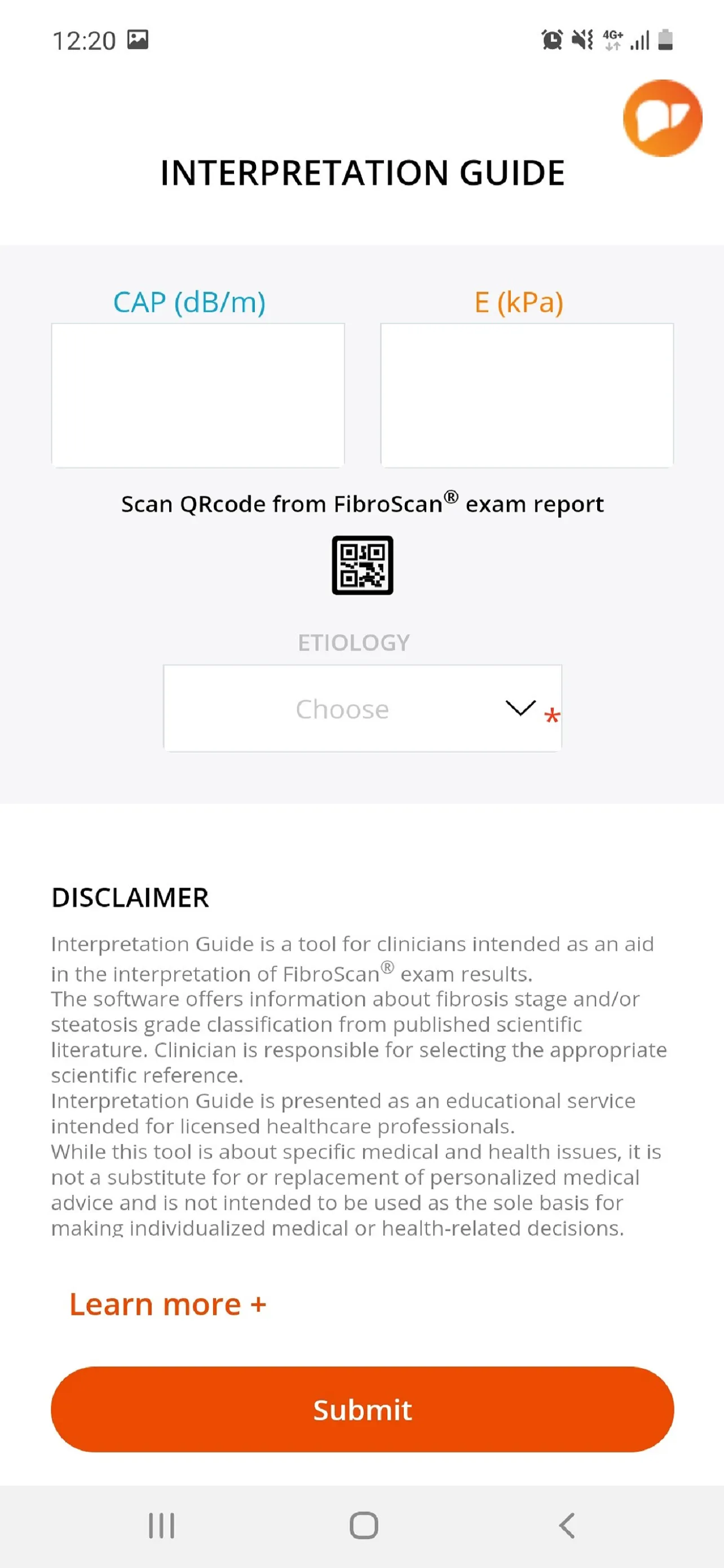 MyFibroScan | Indus Appstore | Screenshot