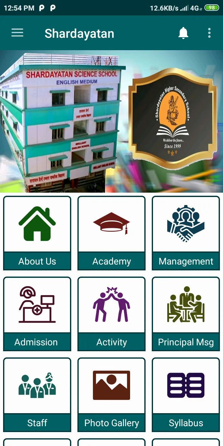 SHARDAYATAN SCHOOL | Indus Appstore | Screenshot