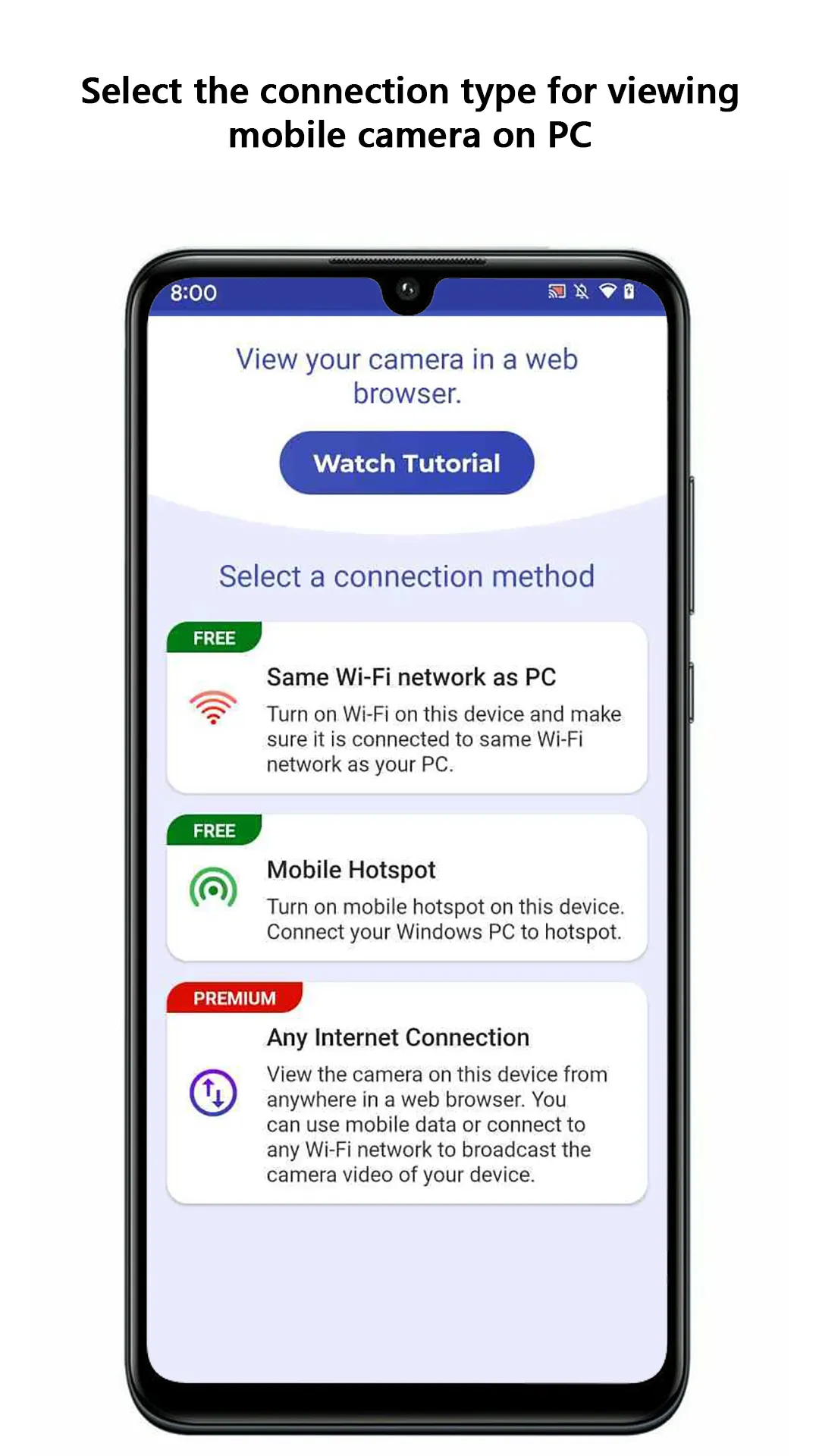 IP Phone Camera | Indus Appstore | Screenshot