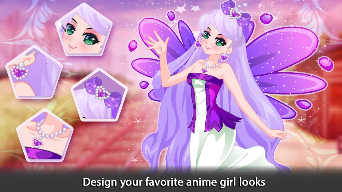 Dress Up Angel Anime Girl Game | Indus Appstore | Screenshot