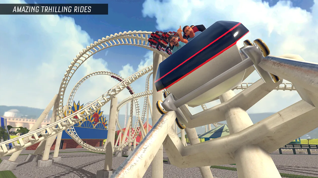 Roller Coaster Simulator Game | Indus Appstore | Screenshot