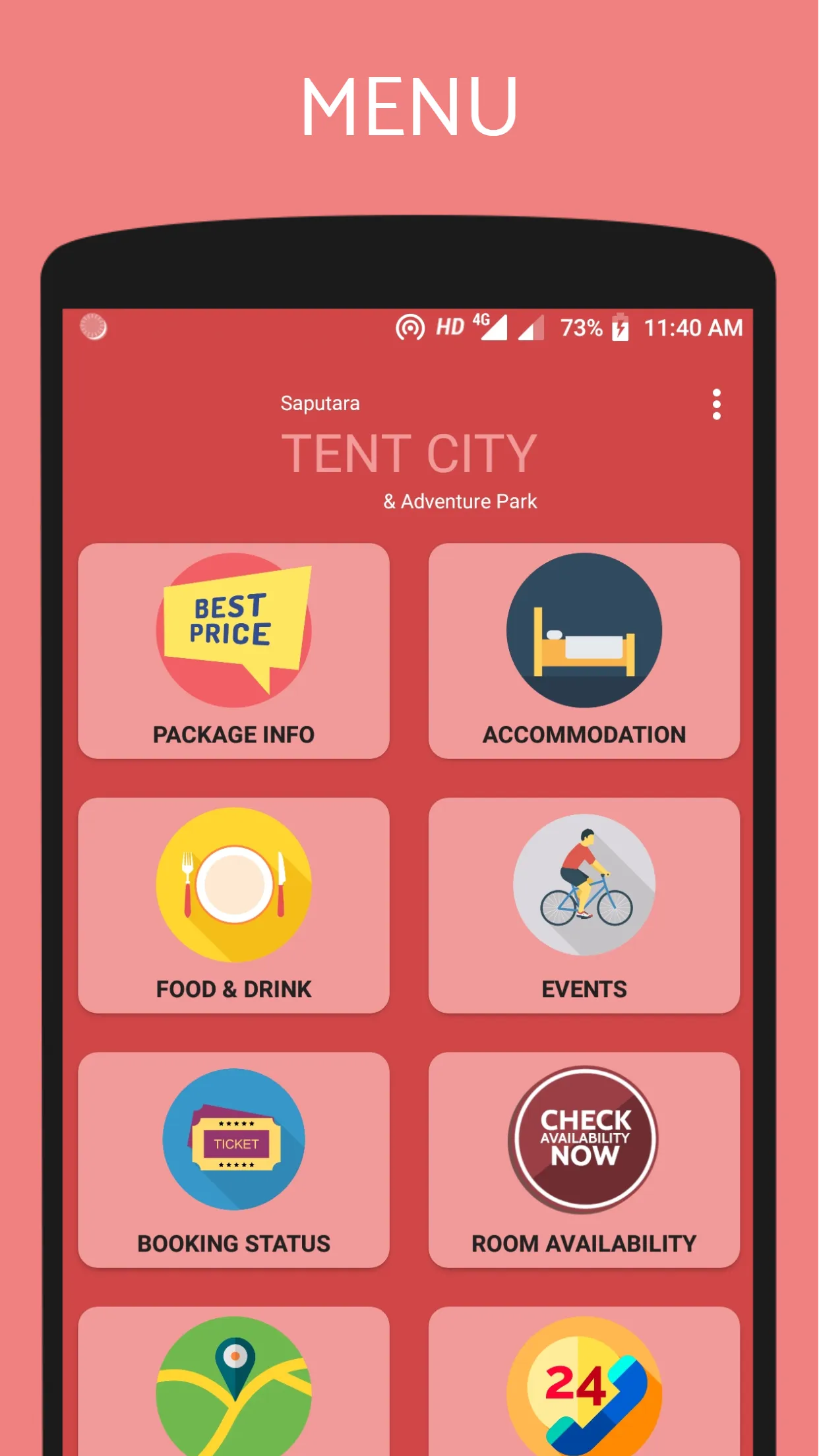 Hotel TENT CITY - Saputara Ind | Indus Appstore | Screenshot