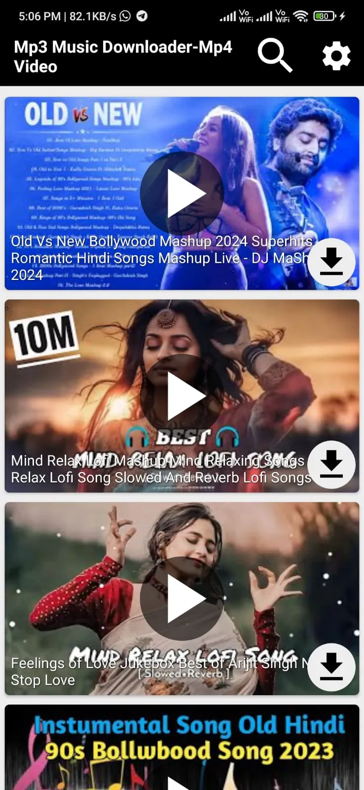 MP3 music downloader -Mp4Video | Indus Appstore | Screenshot