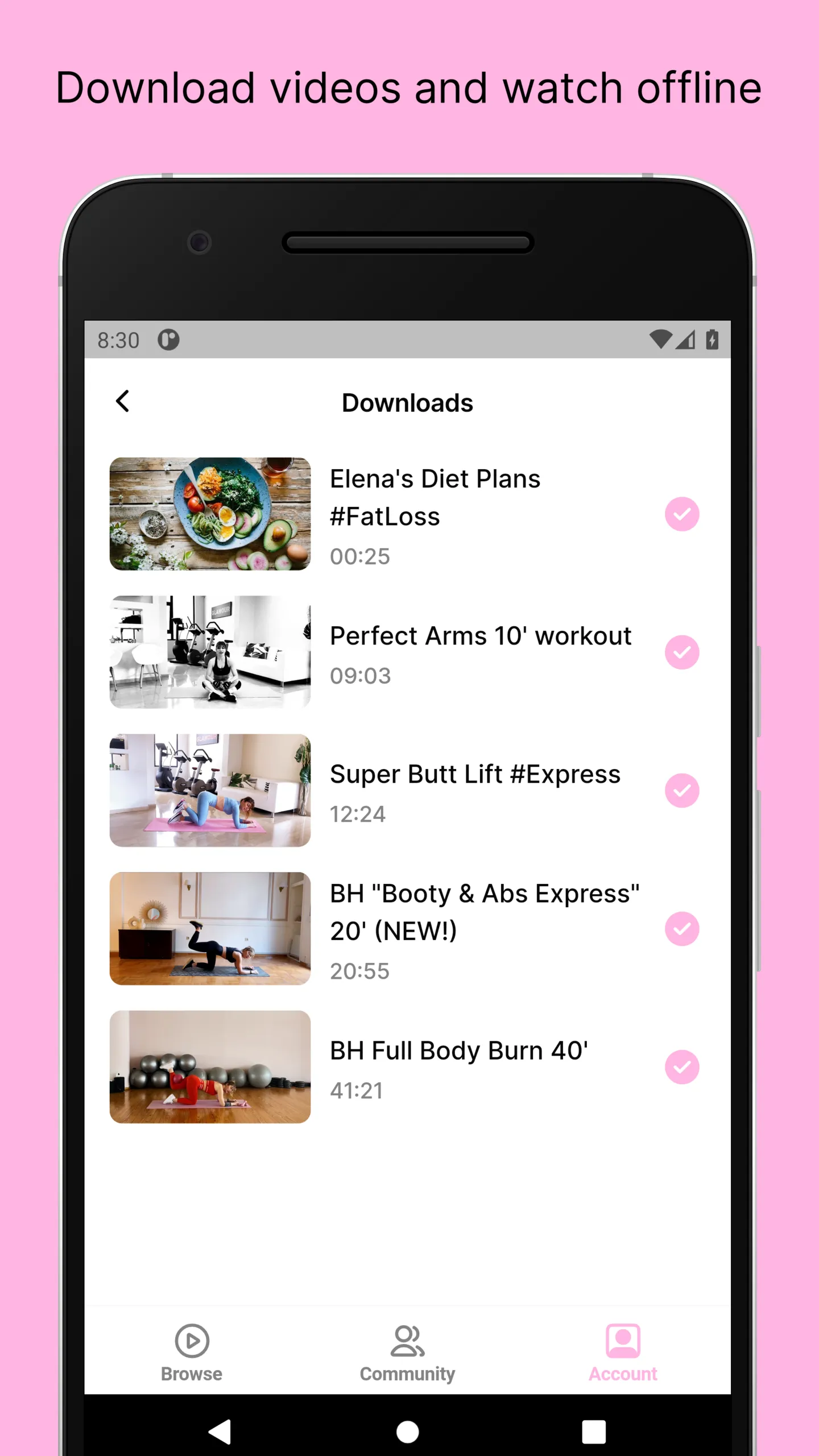 Elena Amprazi Online Fitness | Indus Appstore | Screenshot