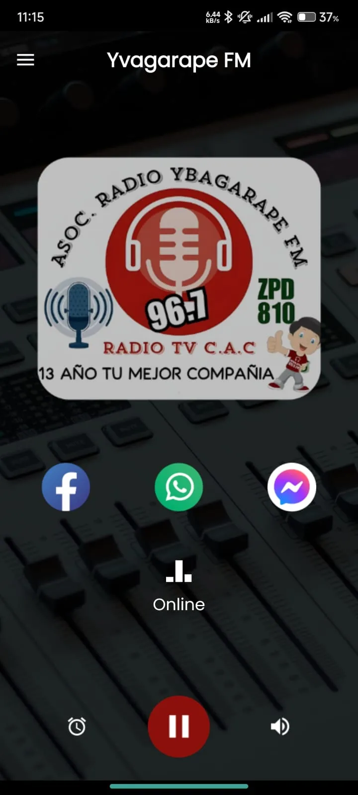 Radio Yvagarape FM Paraguay | Indus Appstore | Screenshot